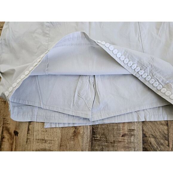 Caribbean Joe Women's Golf Skirt Tennis Skort Sz 10P White Side Slit NWT - Picture 9 of 9